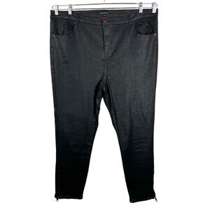 Universal Standard Meuse‎ High Rise Resin Jeans 30" Jeans black sz 22